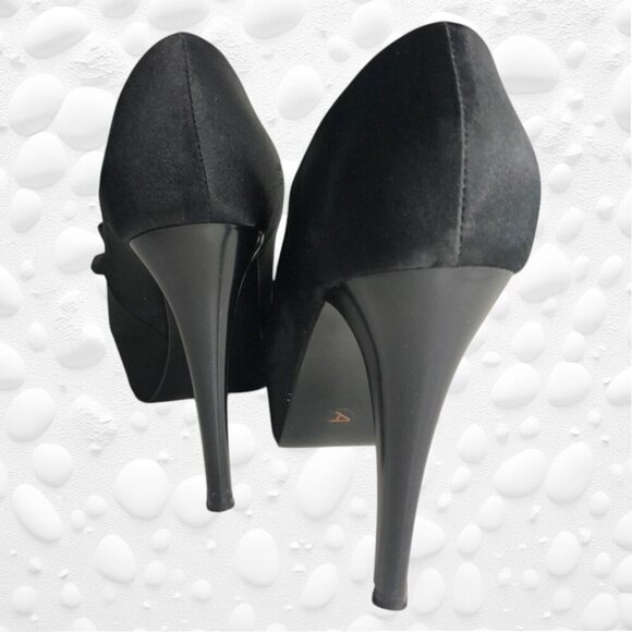 ๐  Westies "Tracy" Black Satin Stilettos - Size 7 ๐  - Picture 5 of 9